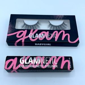 Glamnetic Lashes with Magnetic Eyeliner